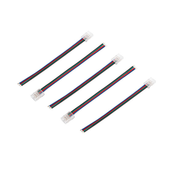 SLV 1012307 LEDSTRIP Verbinder SMD, Einspeiser RGBW S, klar