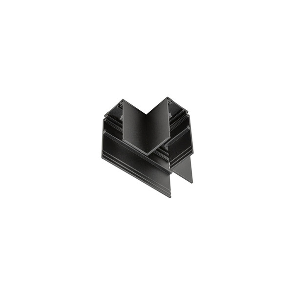 SLV 1012444 48V SYSTEM, T-Verbinder, mechanisch, für Aufbaustromschiene tief, links 2, schwarz