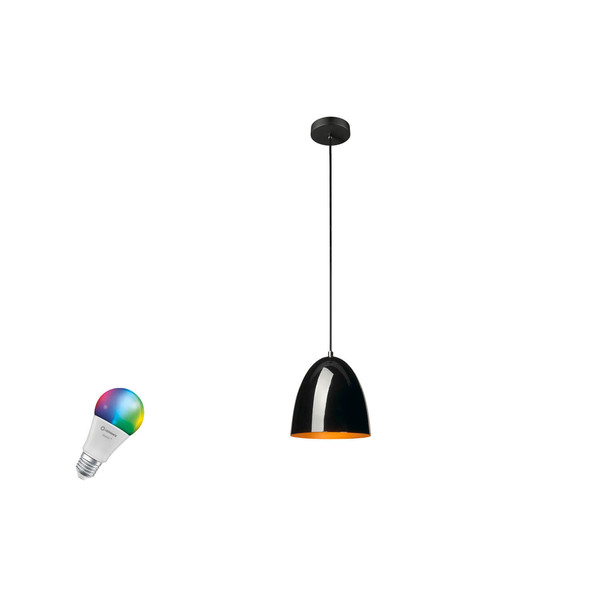 SLV 1012522 PARA CONE 20 Smart Set, PD, E27, A60, ZIGBEE, RGBW, Pendelleuchte, schwarz