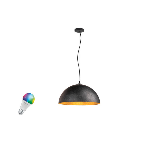 SLV 1012529 FORCHINI 50 Smart Set, PD, E27, A60, ZIGBEE, RGBW, Pendelleuchte, schwarz