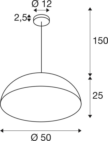 SLV 1012532 FORCHINI M 50 Smart Set, PD, E27, A60, ZIGBEE, RGBW, Pendelleuchte, schwarz