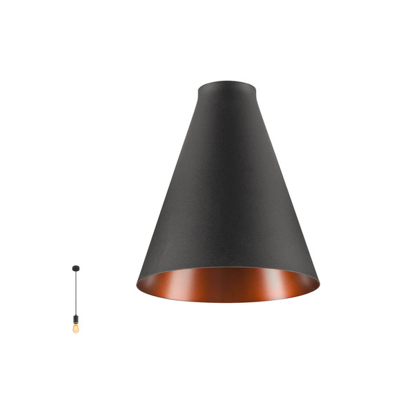 SLV 1012534 LALU Smart Set, PD, E27, A60, ZIGBEE, RGBW, Pendelleuchte, schwarz