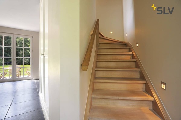 SLV 111292 FRAME CURVE LED Einbauleuchte eckig silbergrau warmweisse