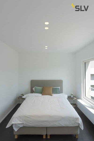 SLV 113171 HORN-T Einbauleuchte QPAR111 mattweiss GU10 max. 50W