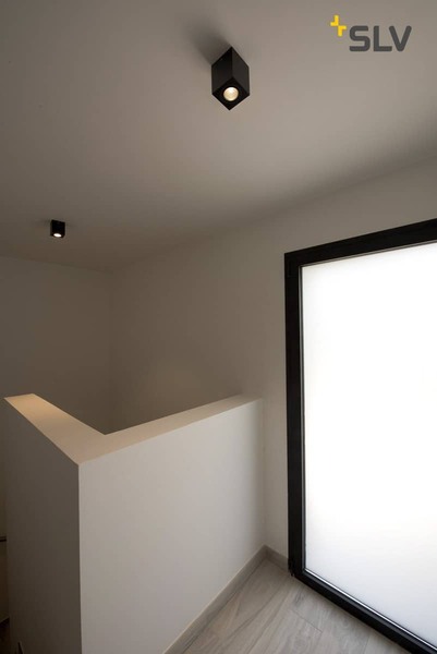 SLV 113940 TRILEDO SQUARE CL Aufbaudownlight mattschwarz LED 6W 38° 3000K inkl. Treiber