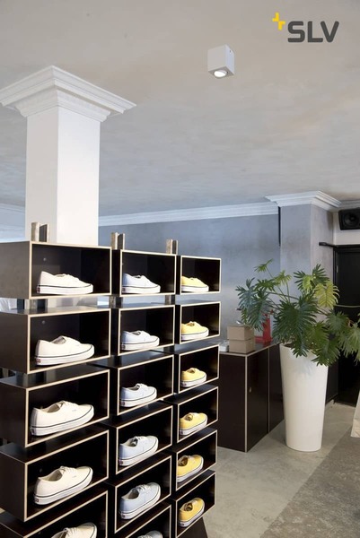 SLV 113941 TRILEDO SQUARE CL Aufbaudownlight mattweiss LED 6W 38° 3000K inkl. Treiber