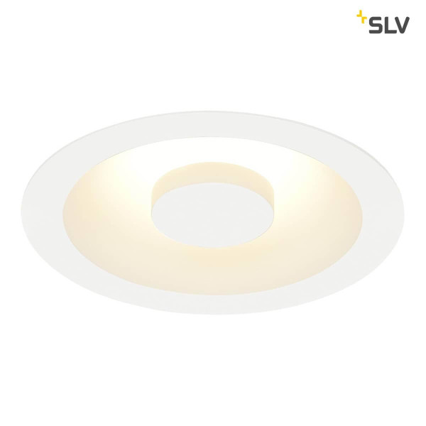 SLV 117331 OCCULDAS 14 LED Deckeneinbauleuchte indirekt weiss