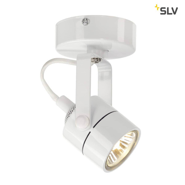 SLV 132021 SPOT 79 230V Wand- und Deckenleuchte weiss GU10 max. 50W