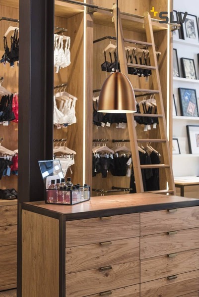 SLV 133009 PARA CONE 20 Pendelleuchte rund kupferfarben gebürstet E27 max. 60W