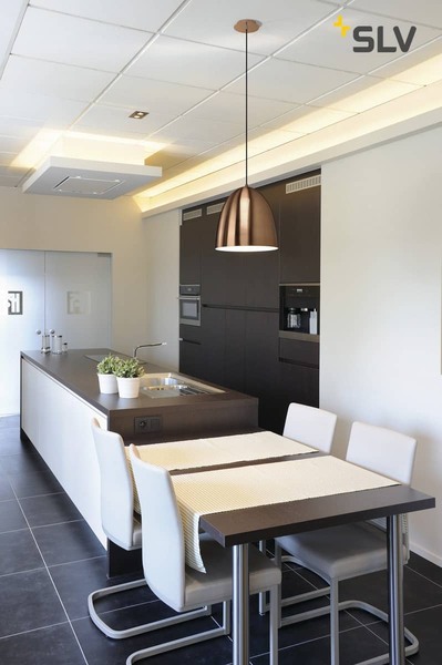 SLV 133019 PARA CONE 30 Pendelleuchte rund kupferfarben gebürstet E27 max. 60W