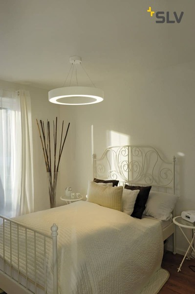 SLV 133841 MEDO PRO 60 RING Pendelleuchte weiss