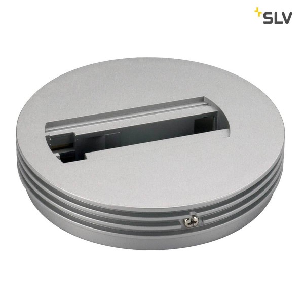 SLV 143382 Deckenrosette für 1P.-Adapter silbergrau