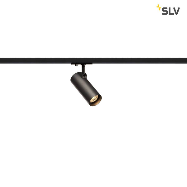 SLV 143580 HELIA 50 LED Strahler für 1Phasen Hochvolt-Stromschiene 3000K schwarz 35° inkl. 1 Phasen-Adapter