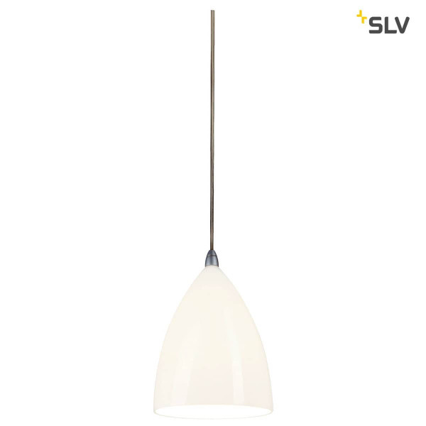 SLV 143594 TONGA IV Pendelleuchte weisser Keramikschirm E14 max. 60W inkl. 1P.-Adapter