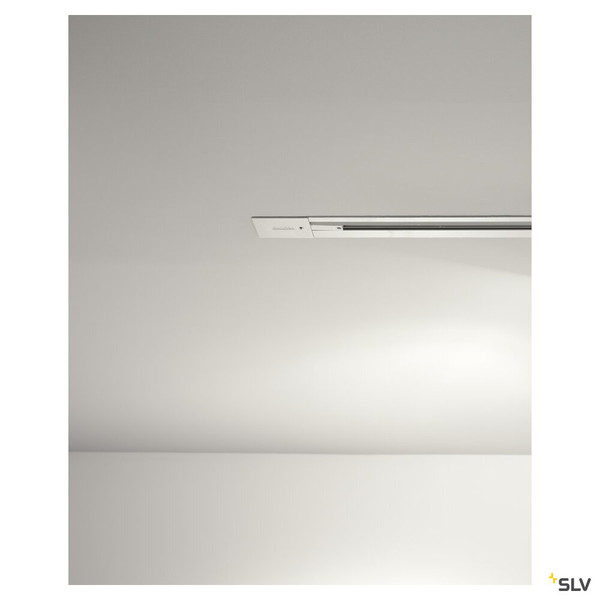 SLV 145211 EUTRAC 3PHASEN-EINBAUSCHIENE, Hochvoltschiene, weiß, 2 m