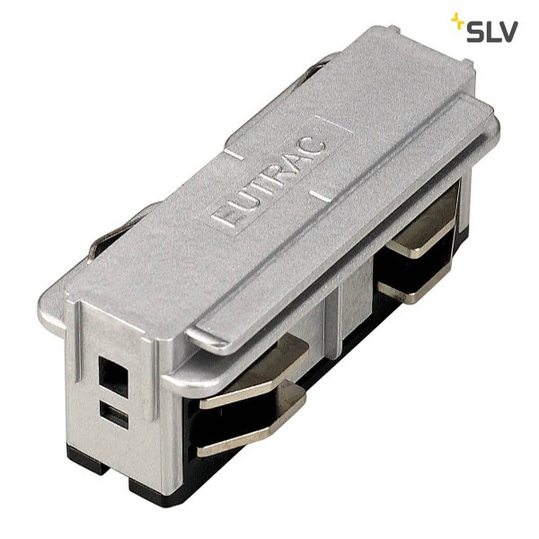 SLV 145564 EUTRAC Längsverbinder elektrisch silbergrau