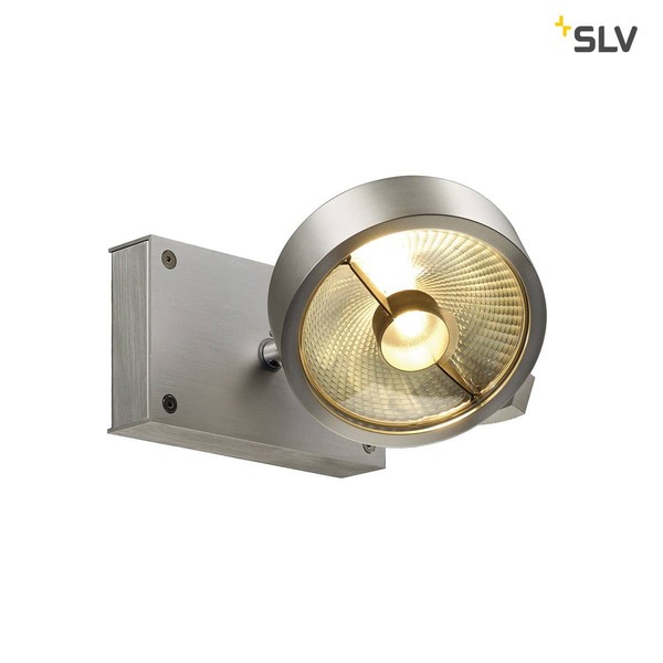 SLV 147306 KALU 1 QPAR Deckenleuchte alu-gebürstet ES111 max. 75W