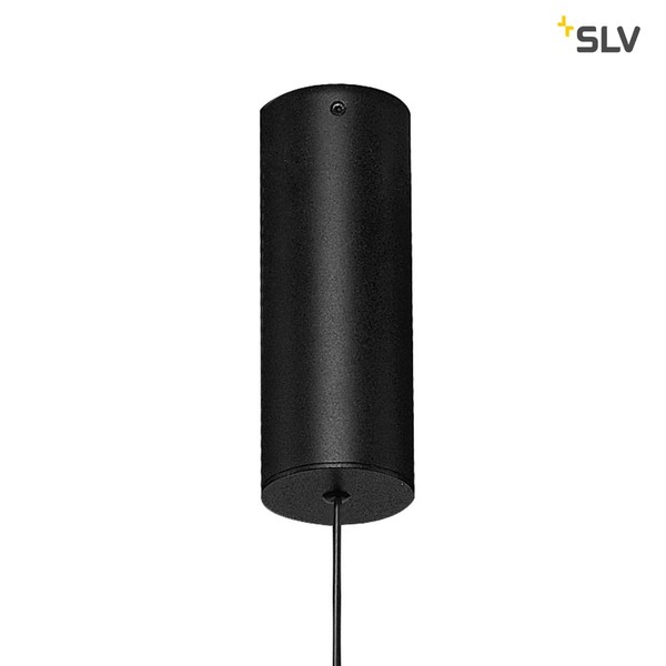 SLV 152370 HELIA 40 Pendelleuchte rund schwarz 9W LED 3000K
