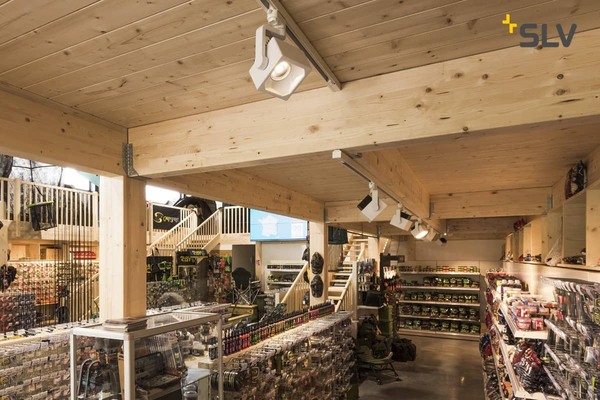 SLV 152751 EURO CUBE Spot,weiss 60° 3000K CRI90 inkl. 3P.-Adapter