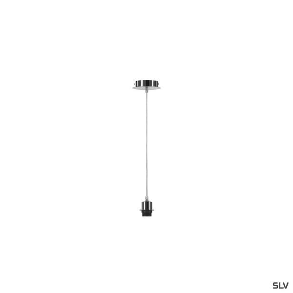 SLV 155562 FENDA, Pendelabhängung, A60, chrom, ohne Schirm, max. 60 W