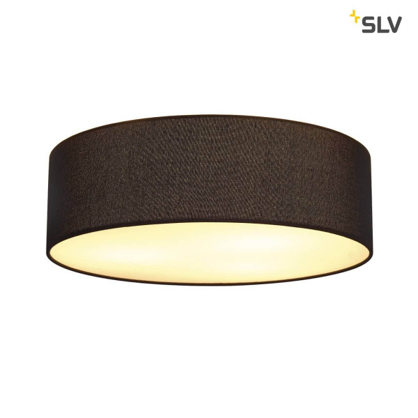 SLV 156050 TENORA Deckenleuchte CL-1 schwarz E27 max. 60W