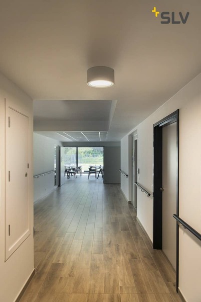 SLV 161461 FERA Deckenlampe 25 1800Lm rund weiss 48 LED 3000K