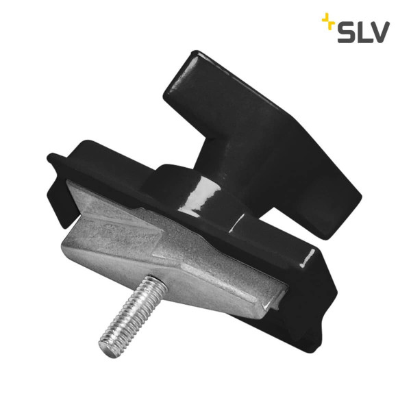 SLV 175210 Leuchtenadapter mechanisch für S-TRACK 3P.-Schiene schwarz