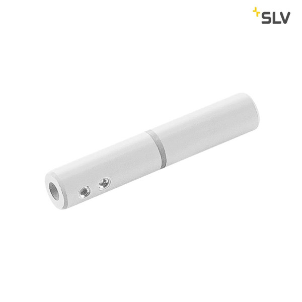 SLV 186361 ISOLIERVERBINDER für TENSEO Niedervolt-Seilsystem weiß 2 Stück