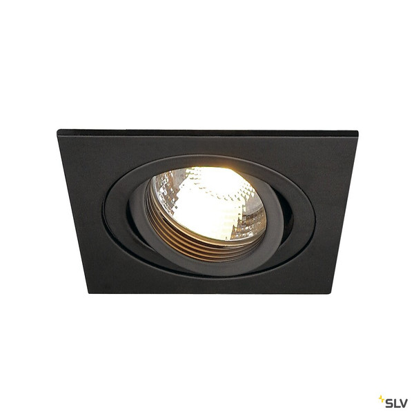 SLV 199990 PIREQ, mattschwarz, max. 50 W, inkl.Clipfedern