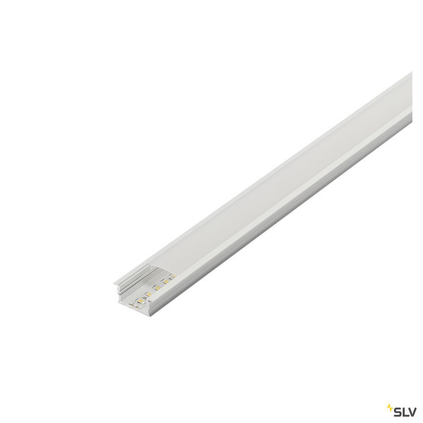 SLV 214394 GLENOS®, Linear-Einbau-Profil 3314, aluminium eloxiert, 1 m