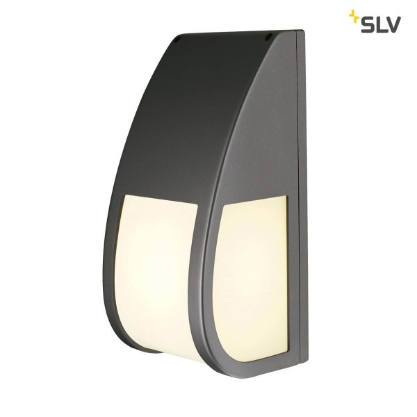 SLV 227176 KERAS ELT Wandleuchte anthrazit E27 ESL max. 25W IP54