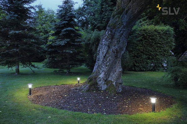 SLV 228935 ALPA MUSHROOM 40 Stehleuchte steingrau E27 ESL max. 24W IP55