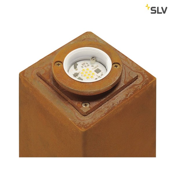 SLV 233427 RUSTY 40 LED SQUARE Aussenleuchte eisen gerostet LED 3000K