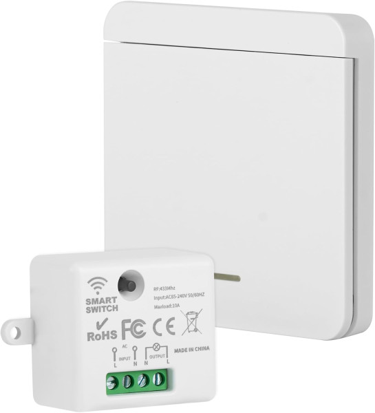 SOIXX Hutschienenhalter für SmartSwitch LAOYE DIN Hutschiene Halter