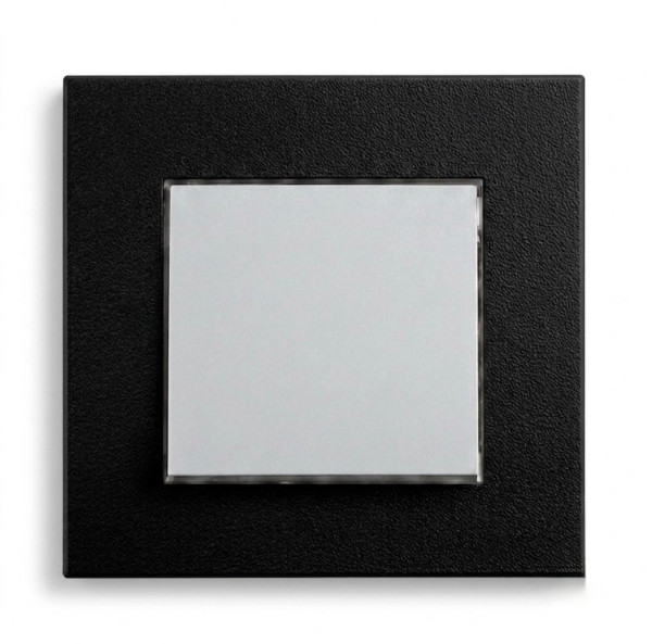 SOIXX Aufsteckrahmen Schwarz für Gira System 55 für Steckdosen und Lichtschalter Modernes Upgrade