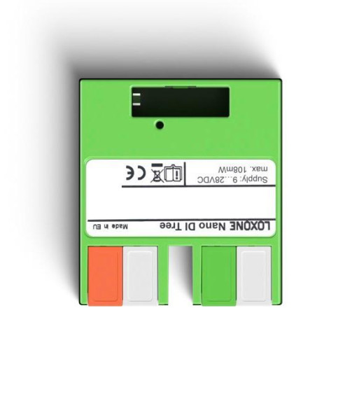 SOIXX Hutschienenhalter für Loxone Nano DI, Modbus, AC Control DIN Rail Hutschiene Halter Weiß