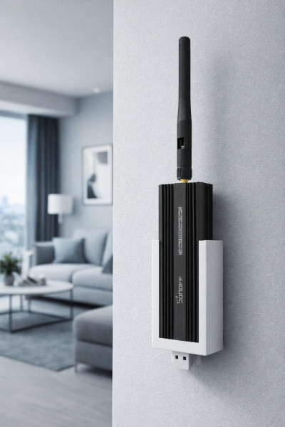 SOIXX Wandhalter für Sonoff ZBDongle Zigbee Gateway Halter Weiß