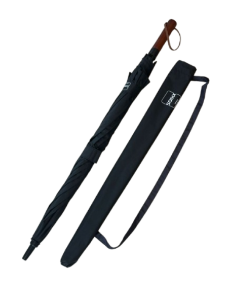 SOIXX Stockschirm Groß Sturmfest bis 140 km/h Auf-Automatik Doppelt belüftetes Vordach