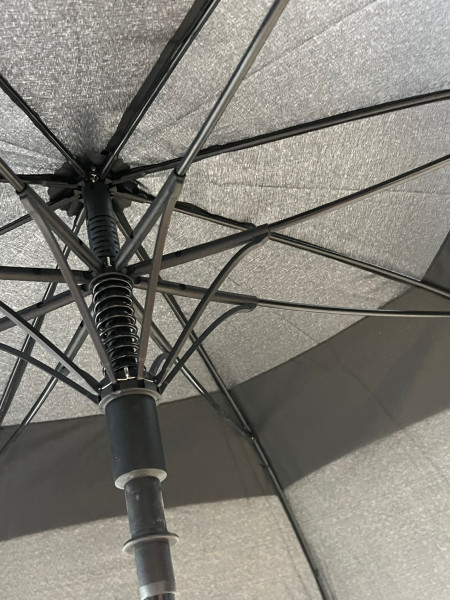 SOIXX Stockschirm Groß Sturmfest bis 140 km/h Auf-Automatik Doppelt belüftetes Vordach