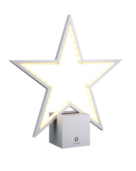 Sompex LUCY Tischleuchte Silber 33,5cm 72431