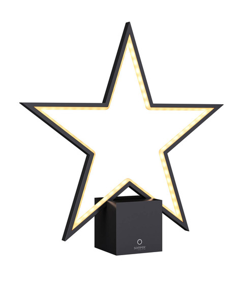 Sompex LUCY 2.0 Akku-Tischlampe Schwarz 2,2W steuerbare Lichtfarbe 72435