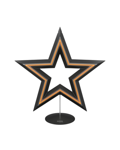 Sompex FREESTAR Akku-Tischlampe Schwarz 1W 72440