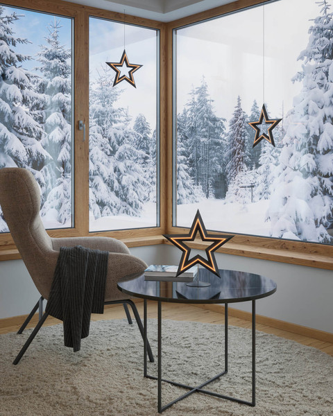 Sompex FREESTAR Akku-Tischlampe Schwarz 1W 72440