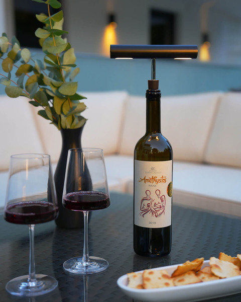 Sompex KORKY Akku-Leuchte Schwarz 72680