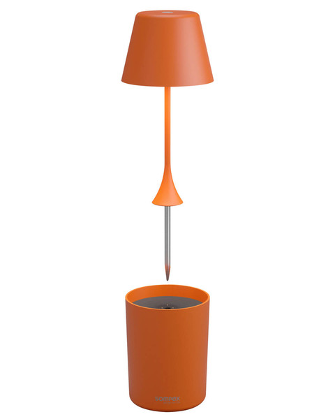 Sompex PEEKY Akku-Tischlampe Orange 0,8W Warmweiss IP44 72725