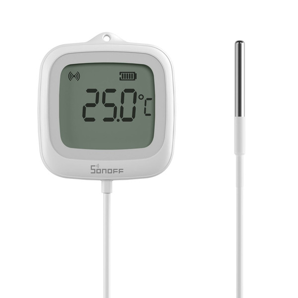 SONOFF SNZB-02LD IP65 Zigbee LCD Smart Thermometer (Sondenversion), Hygrometer SNZB-02LD
