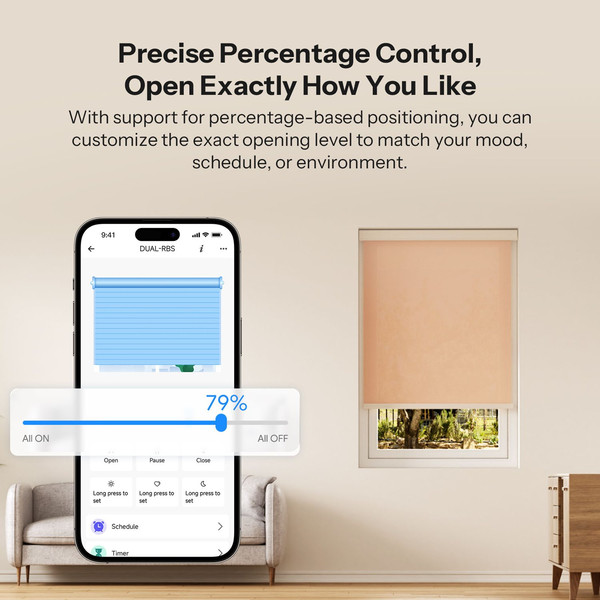 SONOFF Zigbee Smart Rollladenschalter, Jalousiesteuerung, Rollladenmotor, Unterputz MINI-ZBRBS