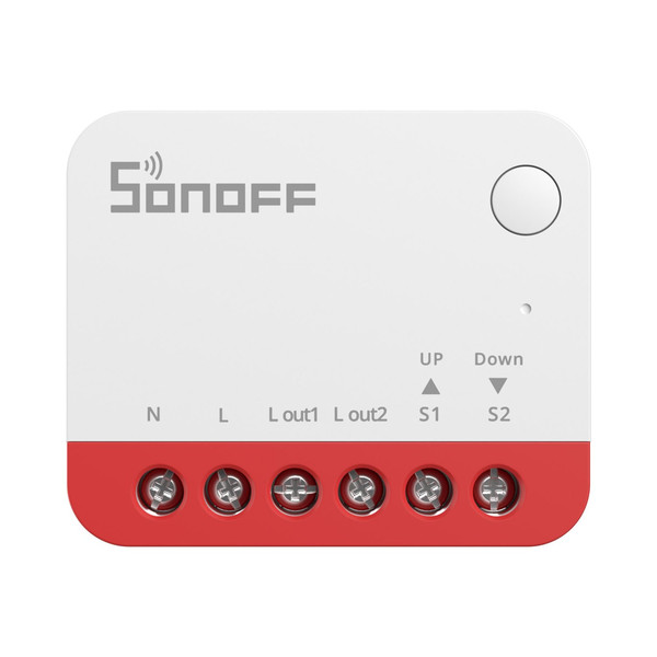 SONOFF Zigbee Smart Rollladenschalter, Jalousiesteuerung, Rollladenmotor, Unterputz MINI-ZBRBS