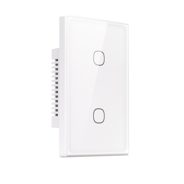 SONOFF Smart Touch Wandschalter, Glasfront, 2-Fach, HomeKit, Alexa & Google Home App T6-2C-120M