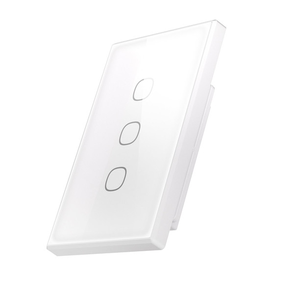 SONOFF Smart Touch Wandschalter, Glasfront, 3-Fach, HomeKit, Alexa & Google Home App T6-3C-120M